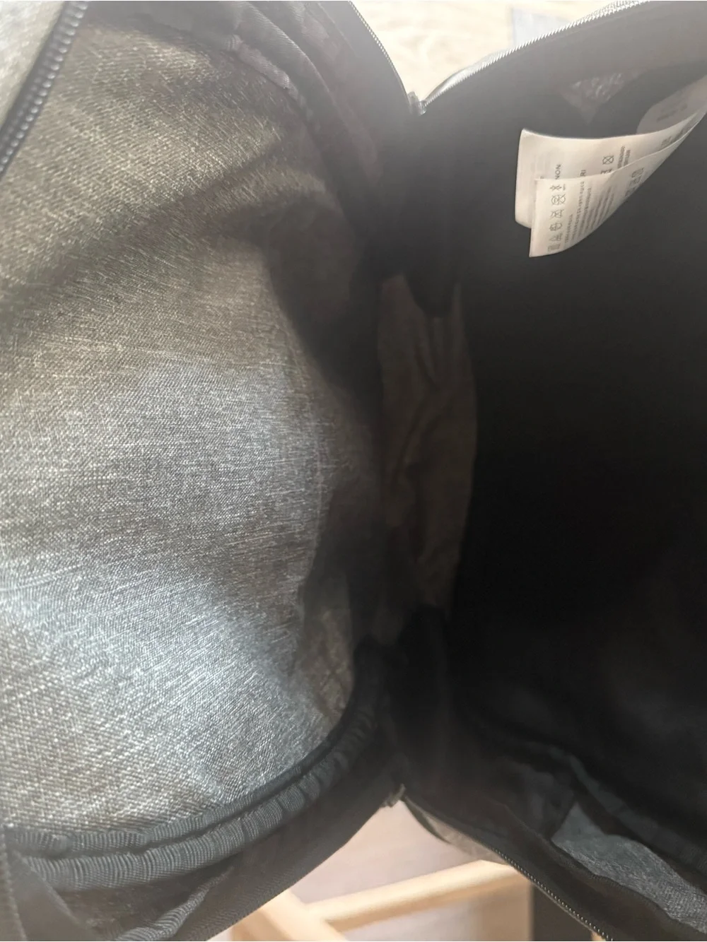 Jordan Grey Backpack with Red Jumpman Logo